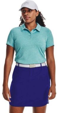 Under Armour PLAYOFF SS POLO Dámske polo tričko, tyrkysová, veľkosť