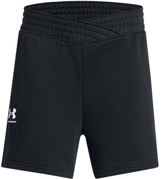 Under Armour RIVAL TRY CROSSOVER Dievčenské kraťasy, čierna, veľkosť