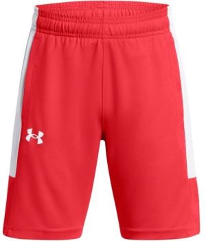 Under Armour BASELINE Chlapčenské kraťasy, červená, veľkosť M