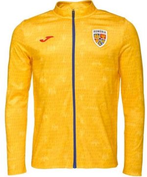 Joma FED. FUTBOL RUMANÍA PRE-GAME FULL ZIP SWEATSHIRT Pánska futbalová mikina, žltá, veľkosť