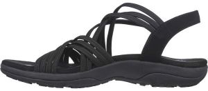 Skechers REGGAE SLIM Dámske sandále, čierna, veľkosť
