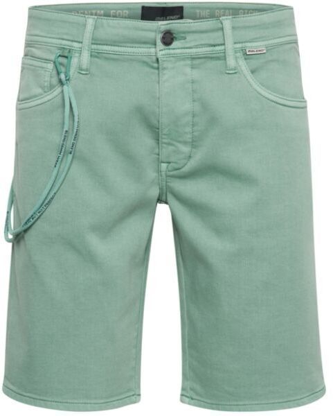 BLEND DENIM Pánske šortky, svetlo zelená, veľkosť