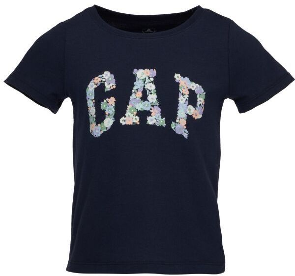 GAP GRAPHIC LOGO Dievčenské tričko, tmavo modrá, veľkosť