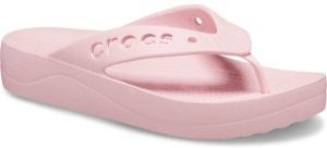 Crocs BAYA PLATFORM FLIP Dámske žabky, ružová, veľkosť 38/39