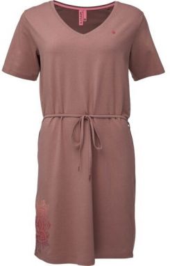 LOAP ABZOKA Dámske šaty, hnedá, veľkosť