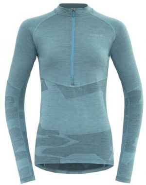 Devold STANDAL MERINO SHIRT Dámske tričko, modrá, veľkosť
