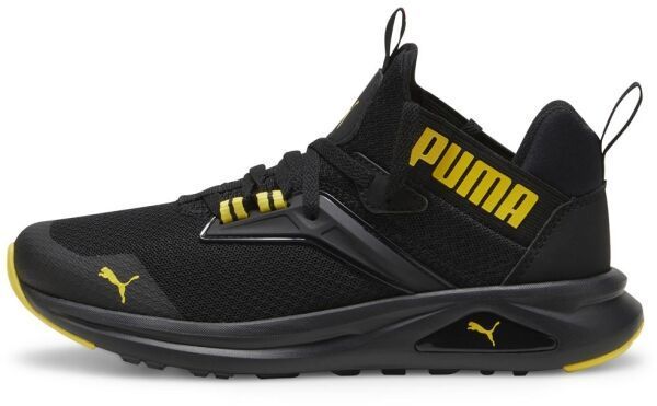 Puma ENZO 2 REFRESH JR Juniorská voľnočasová obuv, čierna, veľkosť 38