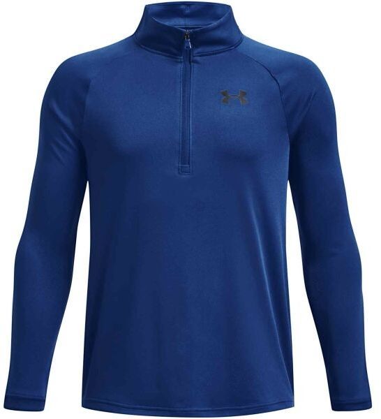 Under Armour TECH 2.0 1/2 ZIP Chlapčenské tričko s dlhým rukávom, modrá, veľkosť
