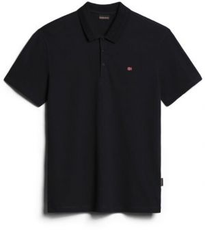 Napapijri EALIS Pánske tričko polo, čierna, veľkosť