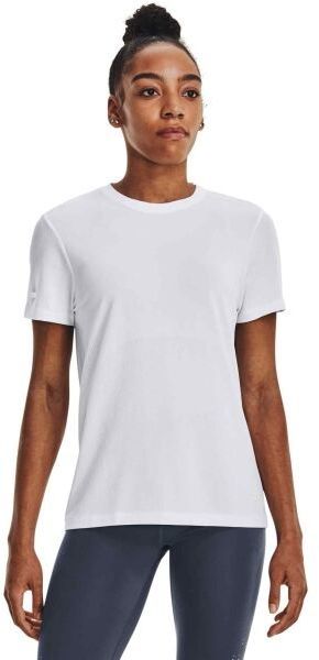 Under Armour SEAMLESS STRIDE Dámske športové tričko s krátkym rukávom, biela, veľkosť M