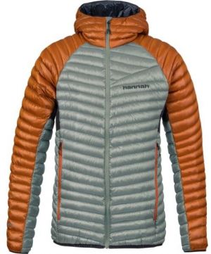 Hannah MIO HOODY Pánska páperová bunda, svetlo zelená, veľkosť