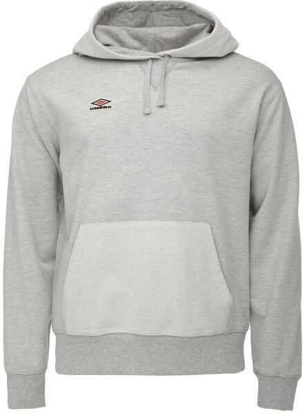 Umbro TEXTURED HOODIE SPORT CULTURE Pánska mikina, sivá, veľkosť