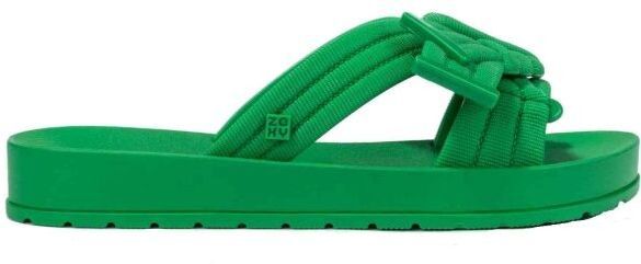 Zaxy URBANA SLIDE AD Dámske šľapky, zelená, veľkosť