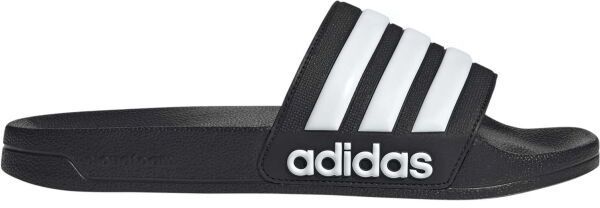 adidas ADILETTE SHOWER Pánske šĺapky, čierna, veľkosť 46