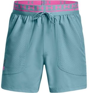 Under Armour RUN ANYWHERE Pánske bežecké kraťasy, tyrkysová, veľkosť