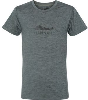 Hannah CORNET JR II Detské  funkčné tričko, tmavo zelená, veľkosť