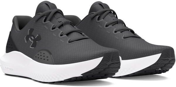 Under Armour CHARGED SURGE 4 Pánska bežecká obuv, tmavo sivá, veľkosť 42