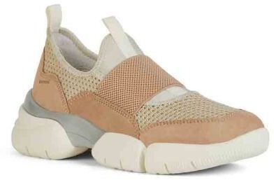 Geox ADACTER W Dámska voľnočasová obuv, béžová, veľkosť