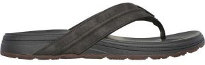 Skechers PATINO - MARLEE Pánske žabky, hnedá, veľkosť
