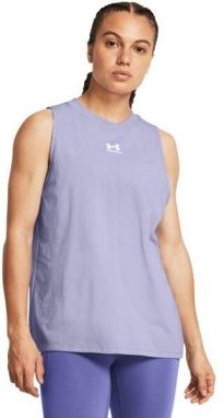 Under Armour CAMPUS MUSCLE Dámske tielko, fialová, veľkosť