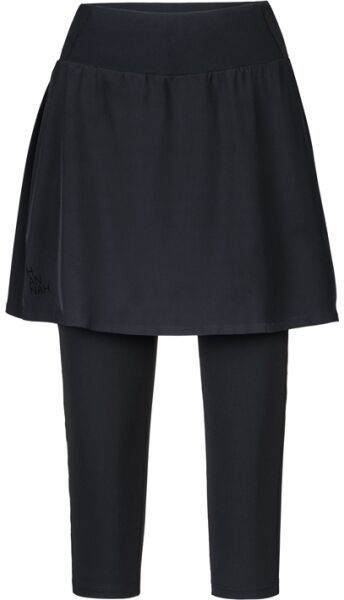 Hannah LISA SKIRT Dámska sukňa s 3/4 legínami, čierna, veľkosť