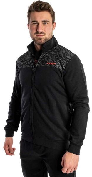 Kappa LOGO FOSARE Pánska mikina, čierna, veľkosť