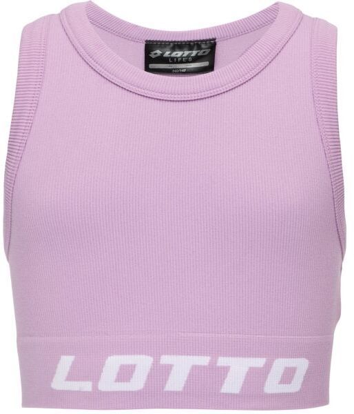 Lotto ADEN Dievčenský športový top, fialová, veľkosť 140-146