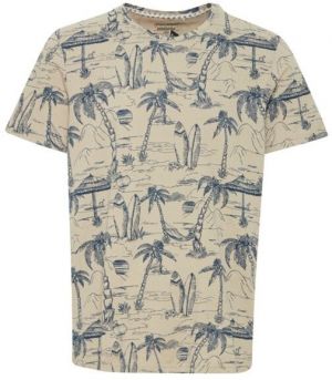 BLEND TEE REGULAR FIT Pánske tričko, béžová, veľkosť