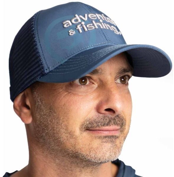 ADVENTER & FISHING ORIGINAL ADVENTER CAP Unisex šiltovka, tmavo modrá, veľkosť