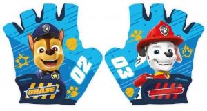 Disney LABKOVÁ PATROLA BOY Detské cyklistické rukavice, modrá, veľkosť