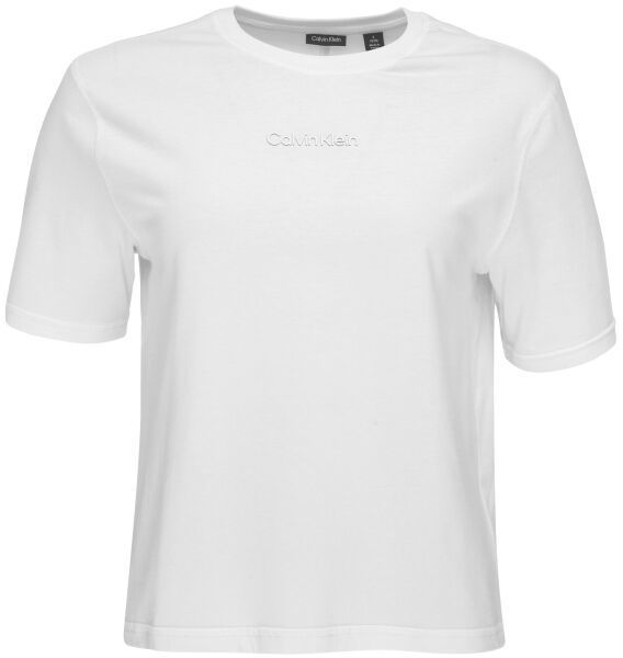 Calvin Klein PW - SS T-SHIRT Dámske tričko, biela, veľkosť