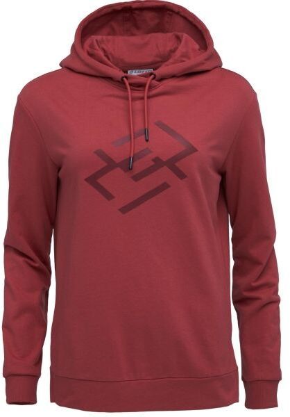 Lotto SMART YOU HOODIE Dámska mikina, červená, veľkosť