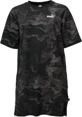 Puma ESSENTIALS LOGO DRESS TR Dámske šaty, čierna, veľkosť