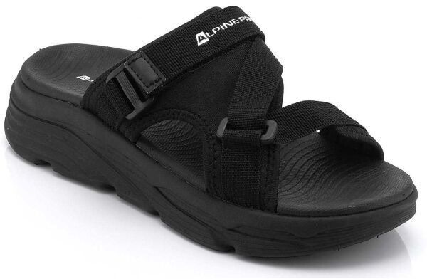 ALPINE PRO NYSA Dámske šľapky, čierna, veľkosť
