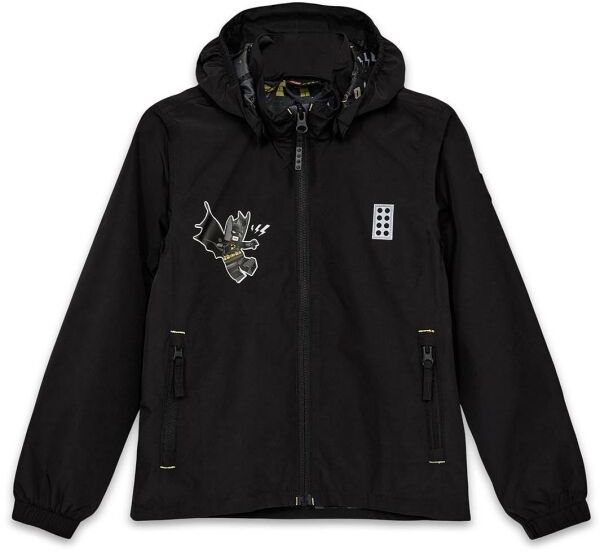 LEGO® kidswear LWJAD 200 Chlapčenská prechodová bunda, čierna, veľkosť