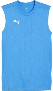 Puma TEAMFINAL TRAINING JERSEY Pánske športové tielko, modrá, veľkosť
