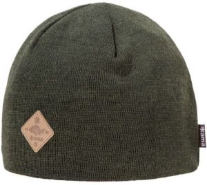 Kama LA01 ČIAPKA Pletená čiapka v prírodnej farbe, khaki, veľkosť