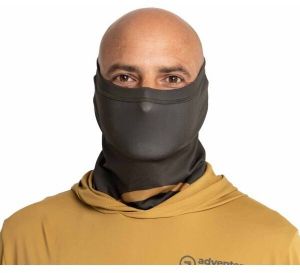 ADVENTER & FISHING NECK GAITER Unisex funkčný UV nákrčník, khaki, veľkosť