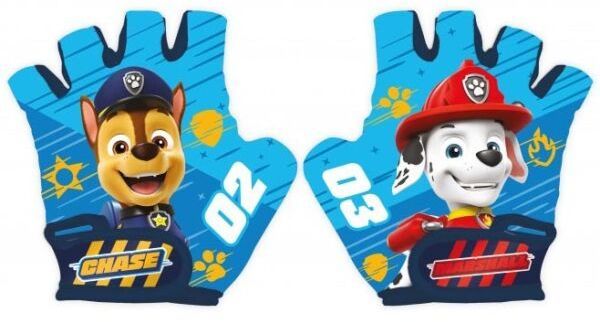Disney LABKOVÁ PATROLA BOY Detské cyklistické rukavice, modrá, veľkosť 4-6Y