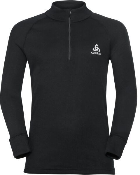 Odlo BL TOP ACTIVE WARM ECO KID Detský rolák, čierna, veľkosť