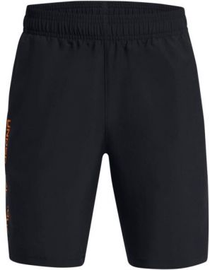 Under Armour WOVEN WORDMARK Chlapčenské kraťasy, čierna, veľkosť