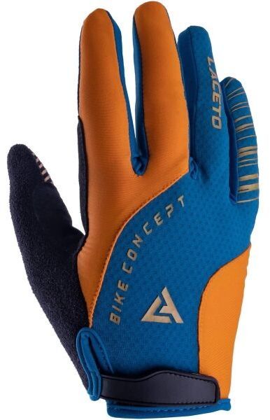 Laceto BAAS Cyklistické rukavice, oranžová, veľkosť