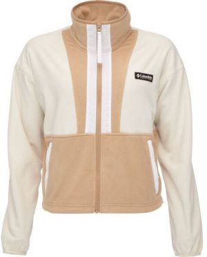Columbia W BACK BOWL FLEECE Dámska mikina, béžová, veľkosť