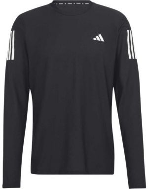 adidas OWN THE RUN B LS Bežecké tričko, čierna, veľkosť