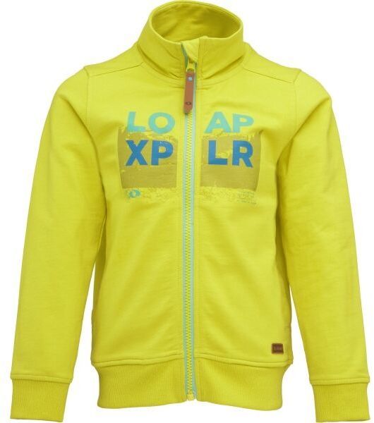 LOAP DOROT Chlapčenská mikina, žltá, veľkosť 112-116