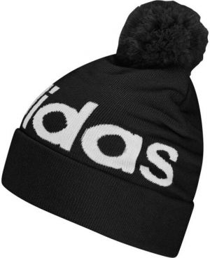 adidas POMPOM BEANIE Pánska čiapka, čierna, veľkosť