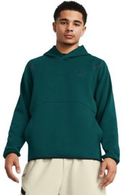 Under Armour UNSTOPPABLE FLEECE Pánska mikina, tmavo zelená, veľkosť L
