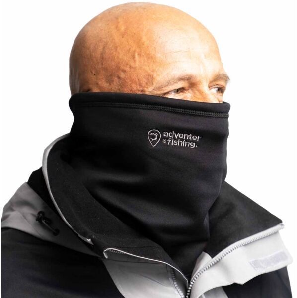 ADVENTER & FISHING THERMO NECK GAITER Unisex funkčný zateplený nákrčník, čierna, veľkosť