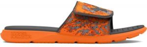 Under Armour IGNITE PRO GRAPHIC STRAP Pánske šľapky, oranžová, veľkosť 40