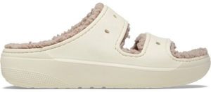 Crocs CLASSIC COZZZY SANDAL Dámske šľapky, béžová, veľkosť 41/42